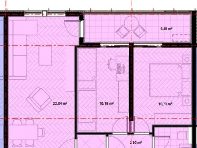 Quartier résidentiel Stan 64 m² na Prodaju – Stari Aerodrom, Podgorica