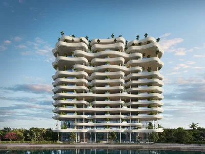 Wohnanlage New luxury residence Casa Canal with a swimming pool, a spa center and around-the-clock security, Safa Park, Dubai, UAE