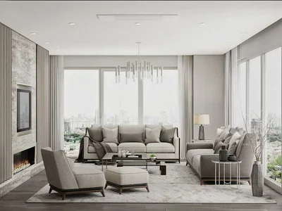 Complejo residencial New residence with a swimming pool and green areas close to a highway, Istanbul, Turkey