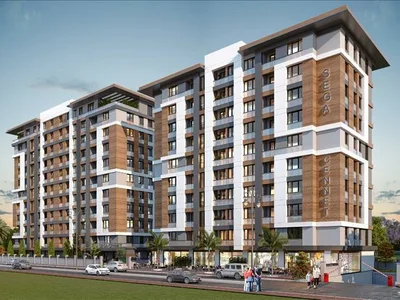 Zespół mieszkaniowy New residence with a view of the sea near the center of Istanbul, Turkey