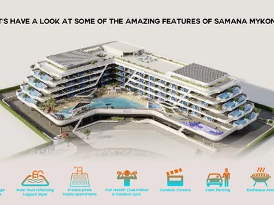 Wohngebäude Samana Mykonos