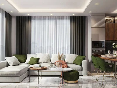 Wohnanlage New premium residence with 5-star services, 230 meters from the sea, Kestel, Turkey