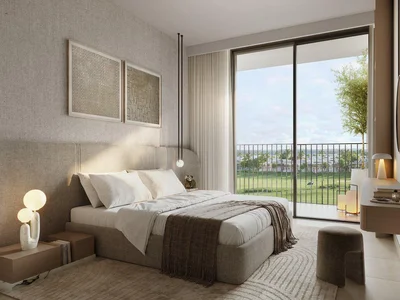 Complejo residencial New residential complex ES Golf Meadow with swimming pools and a golf course, Emaar South, Dubai, UAE