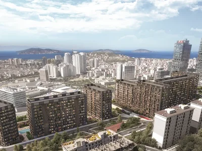Complejo residencial Luxury apartments with views of the Sea of ​​Marmara in the Maltepe area.