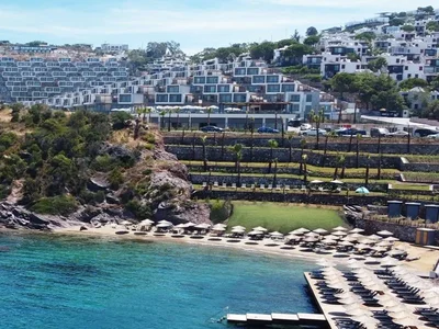 Villa Furnished three bedroom villas on the beach.