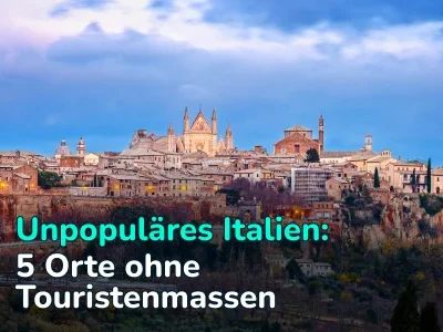 Unpopuläres Italien: 5 Reiseziele für diejenigen, die Rom und Venedig satt haben