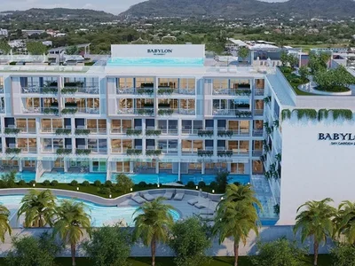 Жилой комплекс Комплекс Babylon Sky Garden II в 250 метрах от пляжа Раваи.