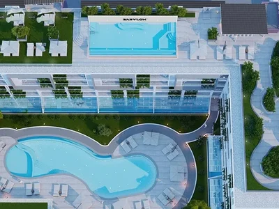 Жилой комплекс Комплекс Babylon Sky Garden II в 250 метрах от пляжа Раваи.