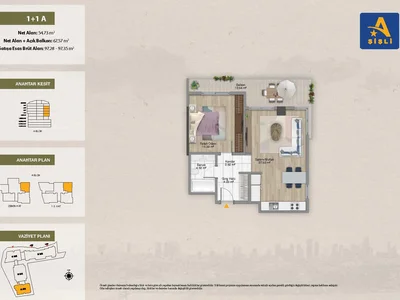 Residential complex Luxury apartments in the center of Istanbul from a leading developer.