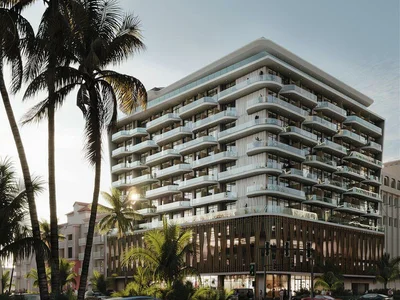 Wohnanlage New premium residence Vitality with swimming pools, a co-working area and a restaurant, JVC, Dubai, UAE