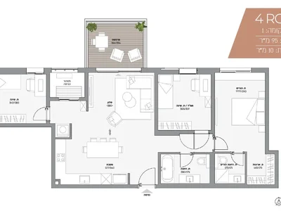 Quartier résidentiel Nouveau projet en presale - rue kadoshei kaire - bat yam