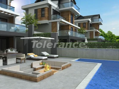 Cottage village Modern 4+1 villas in Ovacık, Fethiye with private pool and citizenship opportunity