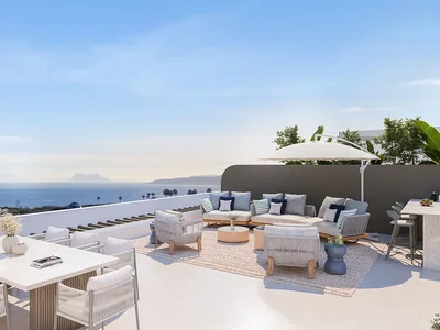 Edificio de apartamentos Apartamentos modernos cerca de servicios en Estepona, Málaga