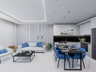 Complejo residencial Luxury residence with swimming pools and a tennis court clos to the sea, Alanya, Turkey