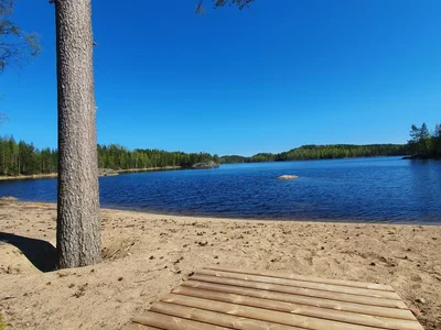 Villa New directly on Saimaa beach
