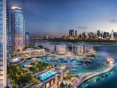 Жилой комплекс Высотная резиденция премиум класса Creek Residences рядом с причалом для яхт, Dubai Creek Harbour, Дубай, ОАЭ