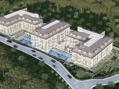 Wohnanlage Moderne Wohnungen 1+1, 2+1, Duplex 2+1 und Duplex 3+1 in Oba, Alanya, vorteilhaft für Investitionen mit einer Ratenzahlung von bis zu 1,5 Jahren.