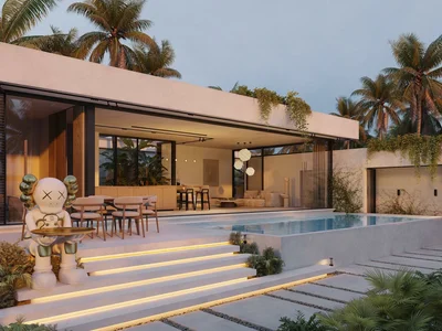 Residential complex First-class residential complex of villas with swimming pools, Plai Laem, Koh Samui, Thailand