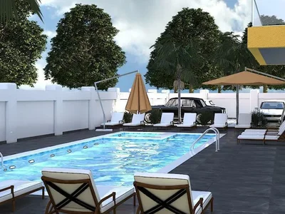 Residential complex Residential complex in the city center, 950 m to the sea, Avsallar, Turkey