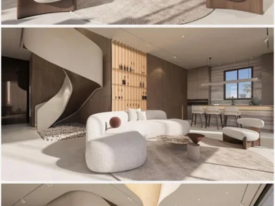 Quartier résidentiel Magnifique penthouse avec piscine dans un immeuble neuf centre-ville