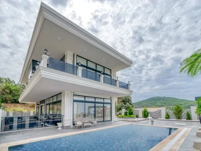 Willa Ekskluzywna, luksusowa willa z widokiem na Alanyę, morze i góry.