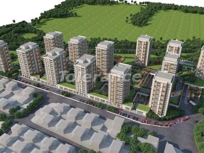 Wohnanlage Bezugsfertige Apartments 1+1, 2+1, 3+1 und 4+1 in Çekmeköy, Istanbul, in einer Anlage mit reichhaltiger Infrastruktur