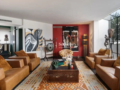 Quartier résidentiel Appartement duplex conçu architecturalement à tel aviv nord