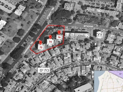 Residential quarter Projet hagiborim vivre entre bat yam et tel aviv dans un projet luxueux pres de la mer