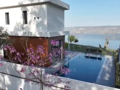 Dzielnica mieszkaniowa villa de luxe sur la falaise vue panoramique a 500m au dessus de la mer de galilee kineret