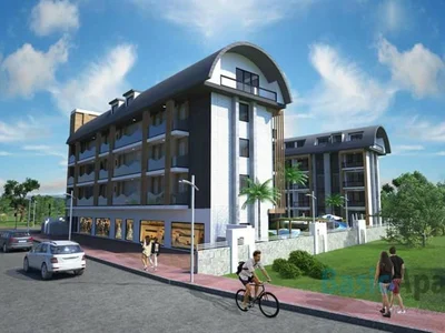 Quartier résidentiel New Apartments in Alanya Oba Close to Social Amenities