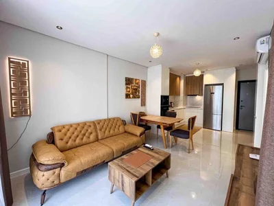Zespół mieszkaniowy Furnished 1+1 apartment in the center of Alanya in the Kleopatra Ventri complex.