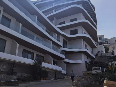 Wohnanlage Residence with a private beach and swimming pools on the first sea line, Bodrum, Turkey