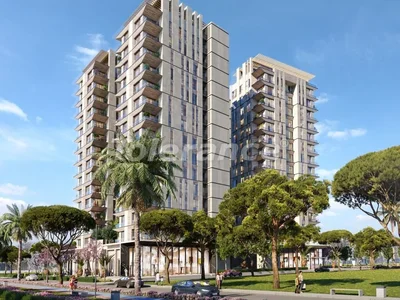 Residential complex Apartments 3+1 from the developer in Lara, Antalya in an elite complex with sea view