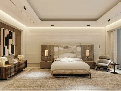Жилой комплекс Элитная резиденция Ritz Carlton Residences от Mag Lifestyle с садами и причалом недалеко от Бурдж Халифа, Dubai Creek, Дубай, ОАЭ