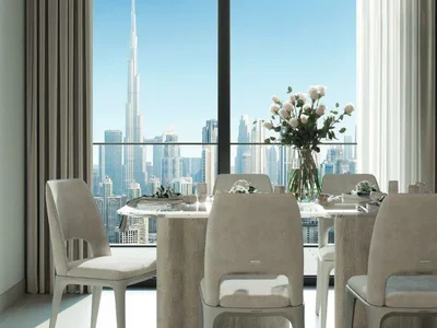 Wohnanlage The Crest Grande — spacious apartments by Sobha in a modern residence with a pool in Sobha Hartland, Dubai