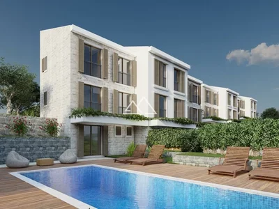 Complejo residencial Newbuilt gated townhouse community in Budva Riviera