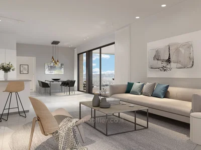 Quartier résidentiel Appartement de 5 pieces neuf de 133m2 avec 22m2 de terrasse au 14 etage a kiriat yovel jerusalem