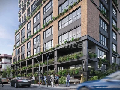 Residential complex Ready to move in spacious apartments 1+1, 2+1, and 3+1 in Ataşehir, İstanbul, eligible for obtaining Turkish citizenship