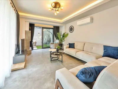 Wohnanlage Complex of villas with swimming pools and lounge areas close to the beach, in the center of Fethiye, Turkey