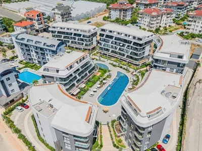 Zespół mieszkaniowy Apartament 2+1 w prestiżowym kompleksie Oba Sol Garden.