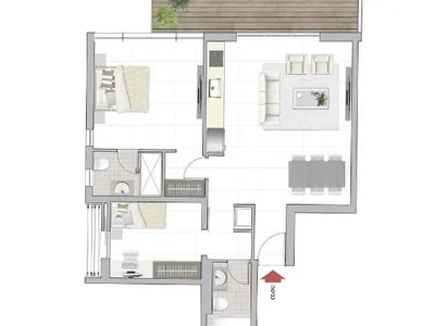 Barrio residencial A vendre projet residence de prestige au cOEur du nord ancien de tel aviv