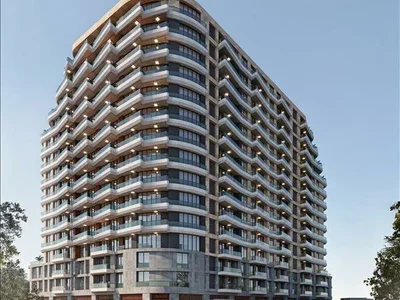 Zespół mieszkaniowy New residence with a swimming pool and gardens close to highways, Istanbul, Turkey