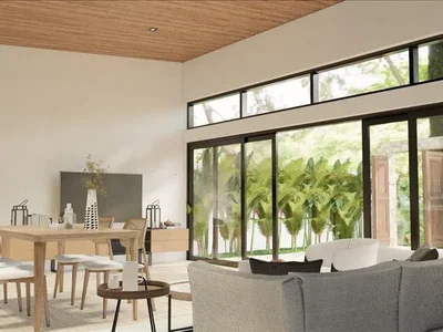 Complexe résidentiel New complex of villas with swimming pools and gardens in the center of Bo Phut, Samui, Thailand