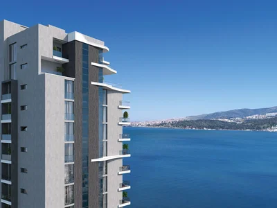 Apartment building Chic Sea-View Apartments in İzmir Konak near the Metro Station