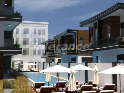  Pueblo de cabañas Villas 3+1 in Altıntaş, Antalya in a modern complex from the developer