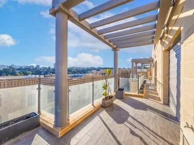 Residential quarter Penthouse rare a louer museum residence jerusalem