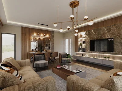 Zespół mieszkaniowy New residence with a swimming pool, restaurants and lounge areas, Istanbul, Turkey