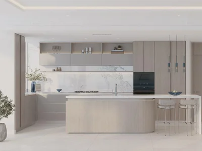 Жилой комплекс Новая резиденция Ellington Cove с прямым выходом на пляж, яхт-клубом и спа, Dubai Islands, Дубай, ОАЭ