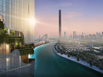 Complejo residencial New residence Riviera IV with rich infrastructure in MBR City, Dubai, UAE