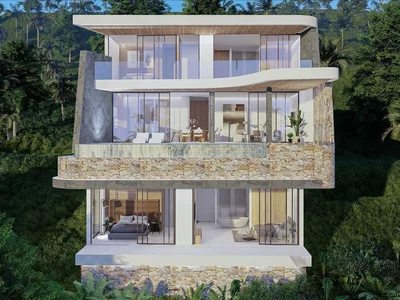 Residential complex New complex of luxury villas close to the beach, Samui, Thailand